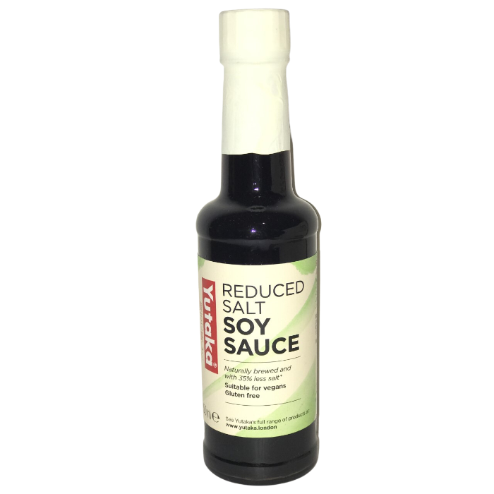 YUTAKA REDUCED SALT SOY SAUCE 150ML Hello Oriental