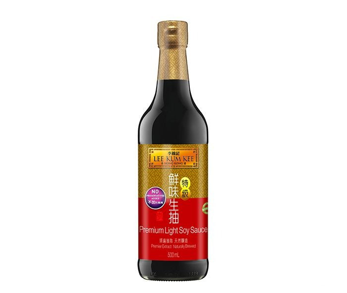LEE KUM KEE PREMIUM LIGHT SOY SAUCE 500ML (BOTTLE) Hello Oriental