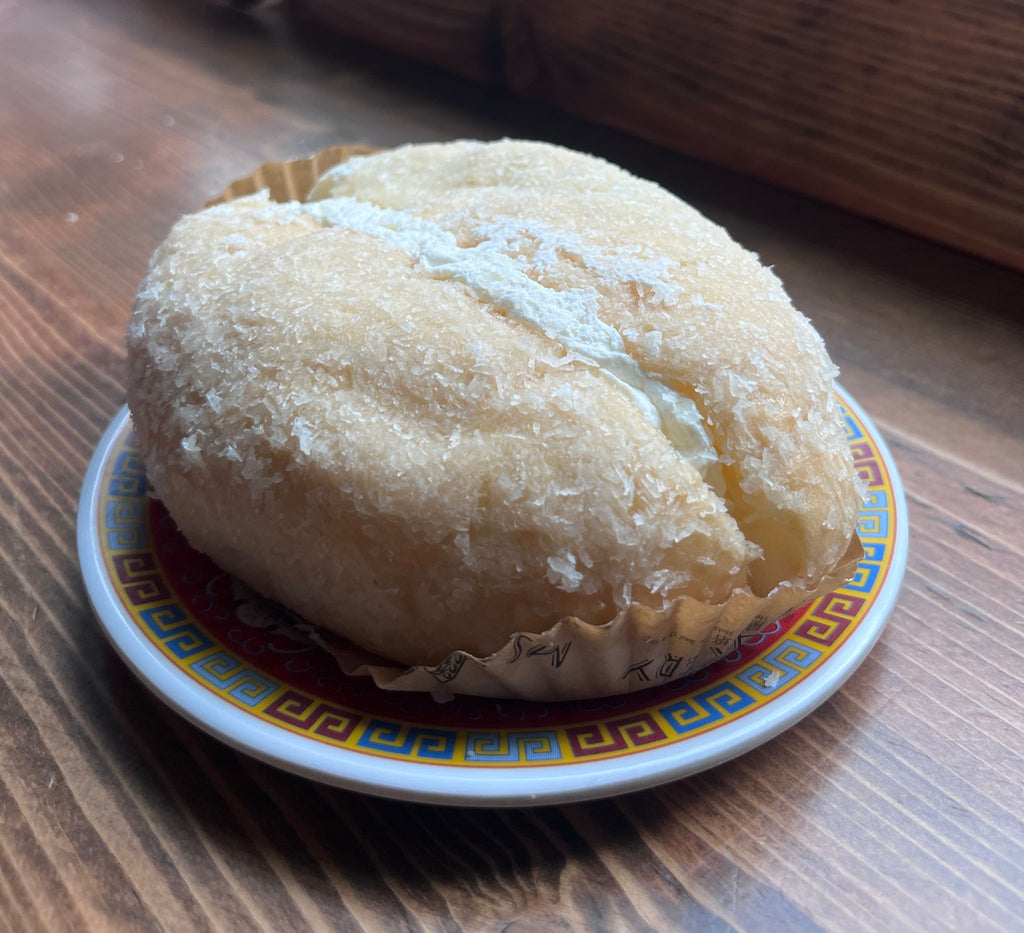 Coconut & Butter Cream Bun