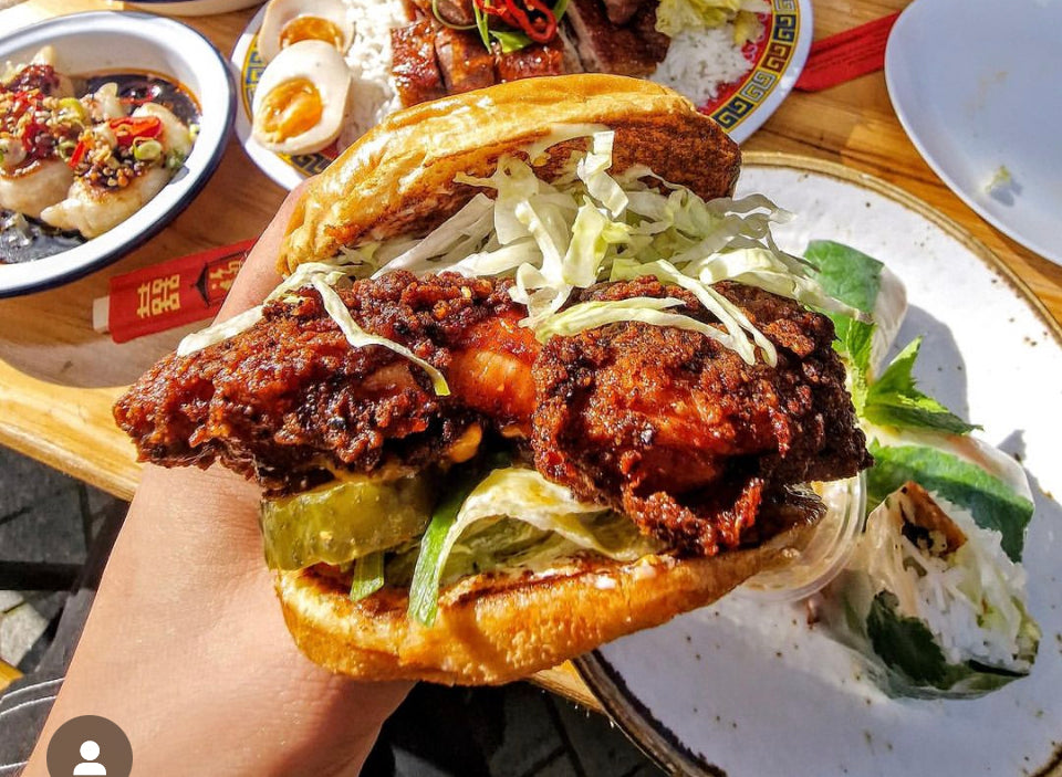 Sichuan Chicken Burger