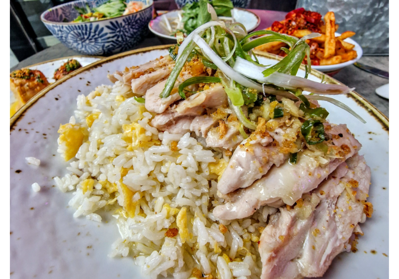 Hainanese Chicken with Rice