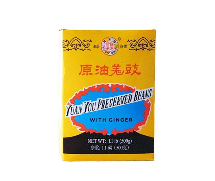 FURONG SALTED BLACK BEAN WITH GINGER 500G (BOX)