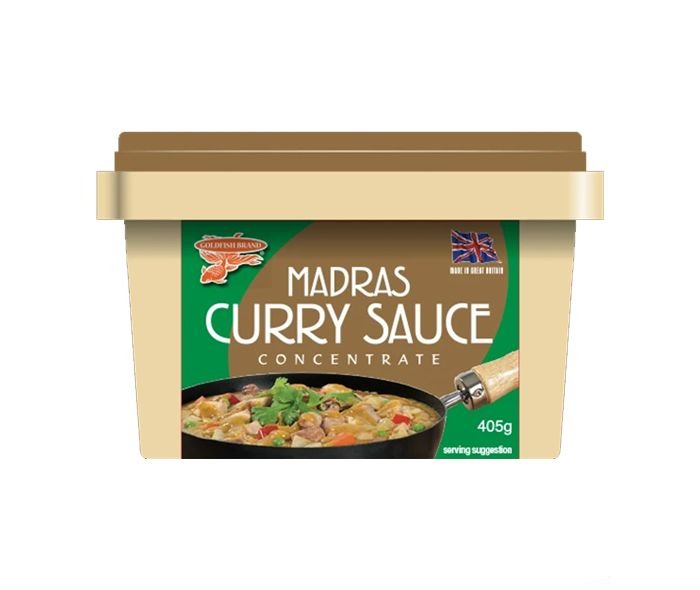 GOLDFISH MADRAS CURRY SAUCE 405G