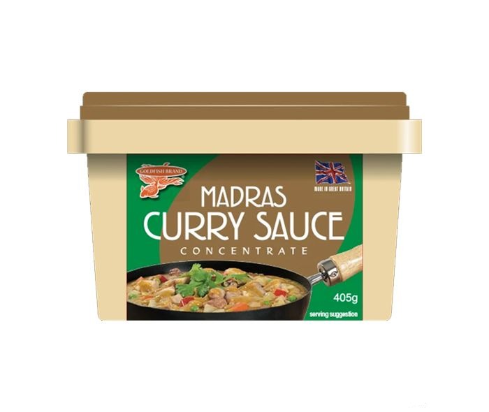 GOLDFISH MADRAS CURRY SAUCE 405G