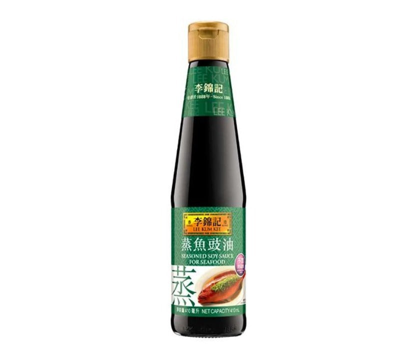 LEE KUM KEE SEASONED SOY SAUCE FOR SEAFOOD 410ML