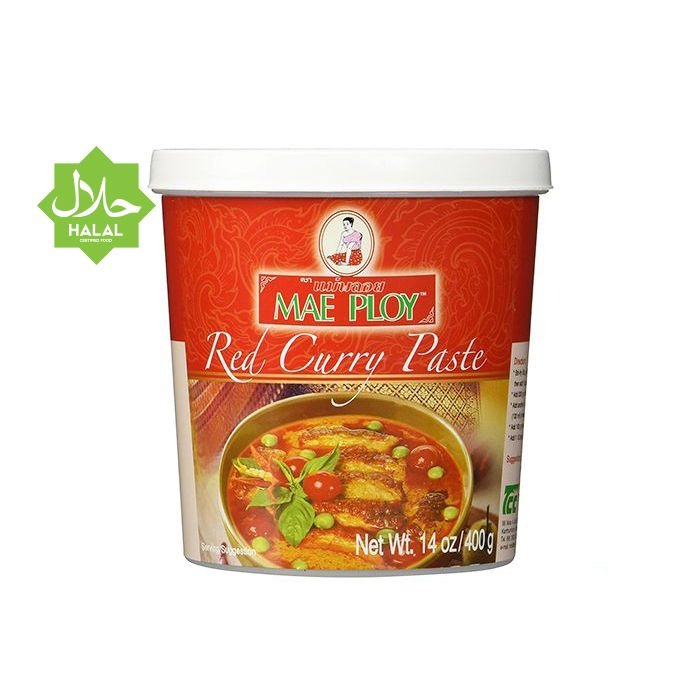 MAE PLOY RED CURRY PASTE 400G