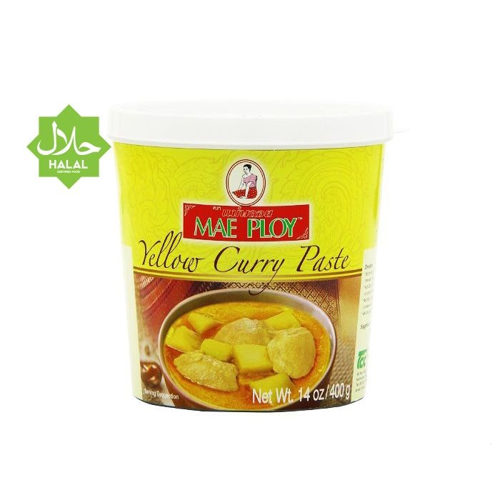MAE PLOY YELLOW CURRY PASTE 400G