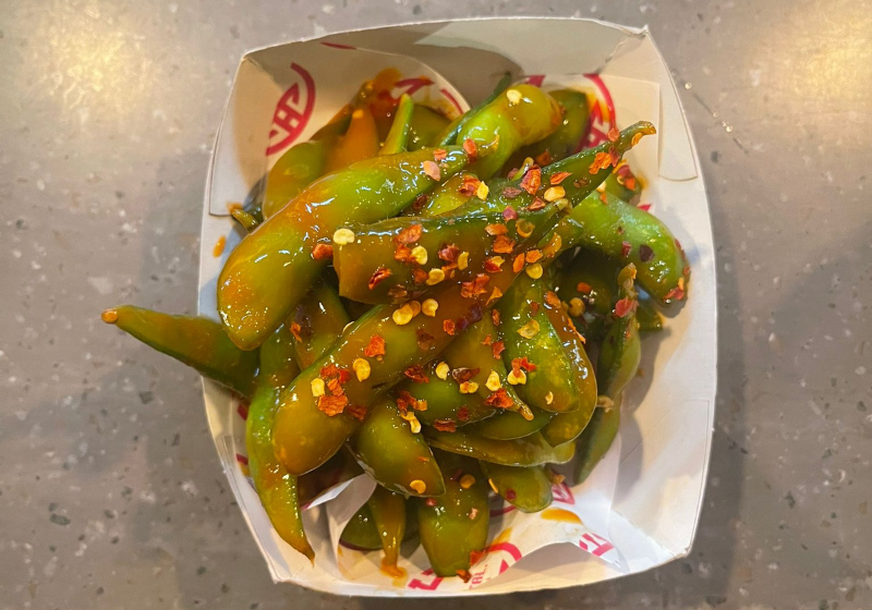 Spicy Edamame Beans