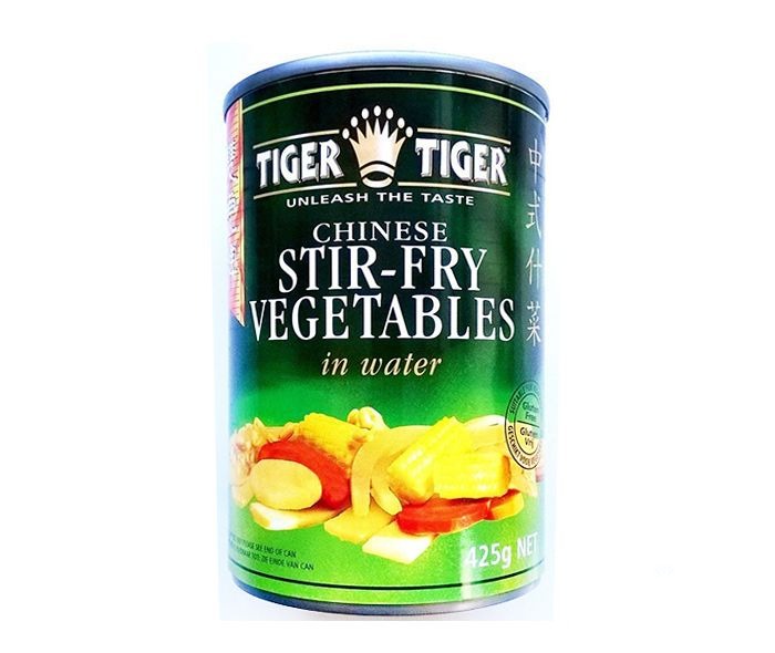 TIGER TIGER CHINESE STIR FRY VEGETABLES 425G (TIN)