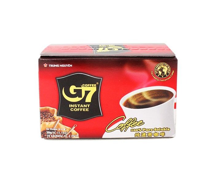TRUNG NGUYEN G7 INSTANT COFFEE 30G (15 SACHETS)