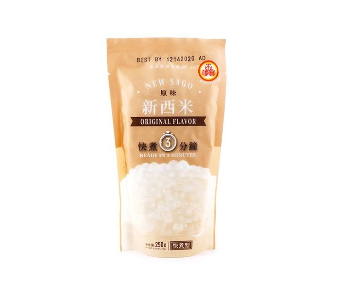 WUFUYUAN TAPIOCA PEARLS ORIGINAL FLAVOR 250G